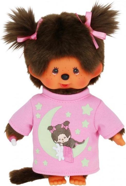 Produktbild Monchhichi Glow in the Dark Girl (20 cm)