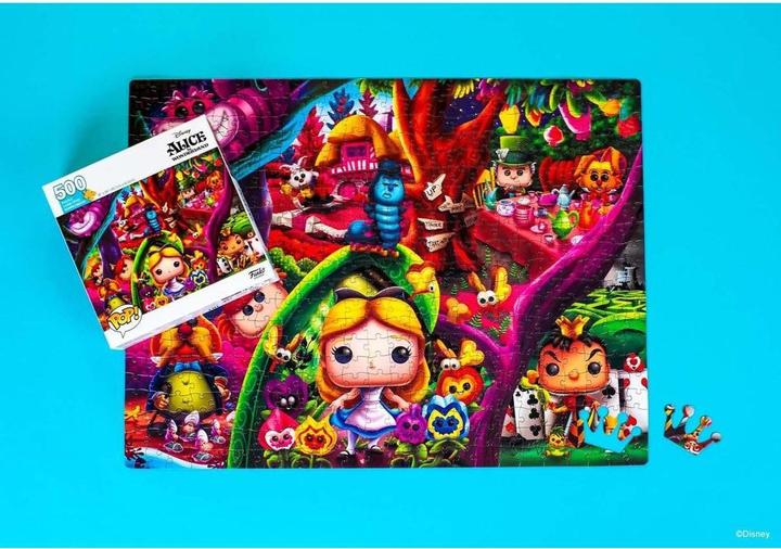 Produktbild Funko DISNEY - Alice au Pays des Merveilles - POP Puzzles (500 Teile)