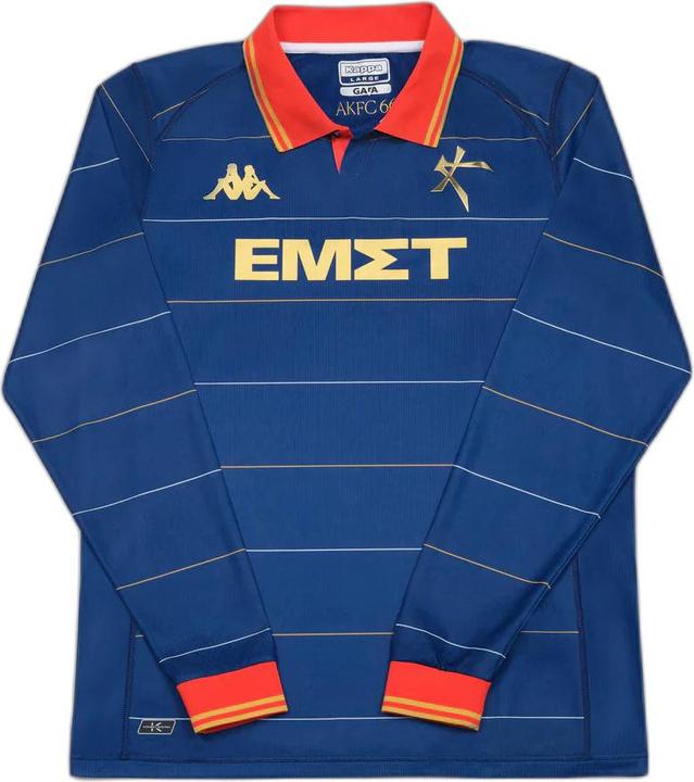 ウェア Athens Kallithea FC 23/24  Jersey LS Athens Kallithea FC's Third 2023/24 Jersey Is Absolute Gold