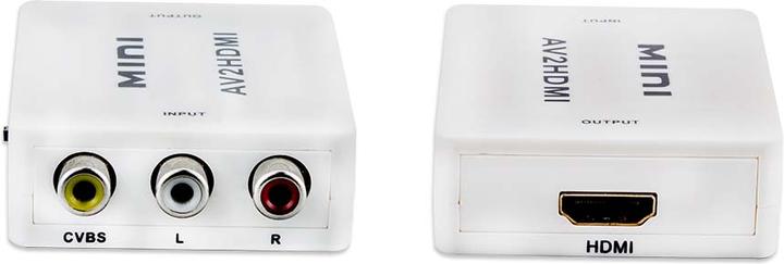 Image du produit E+P HDK 3 Convertisseur AV vers HDMI 3x entrée RCA + 1x sortie HDMI
