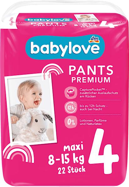 Produktbild dm babylove Pants Premium (Gr. 4, Tragepack, 22 Stück)