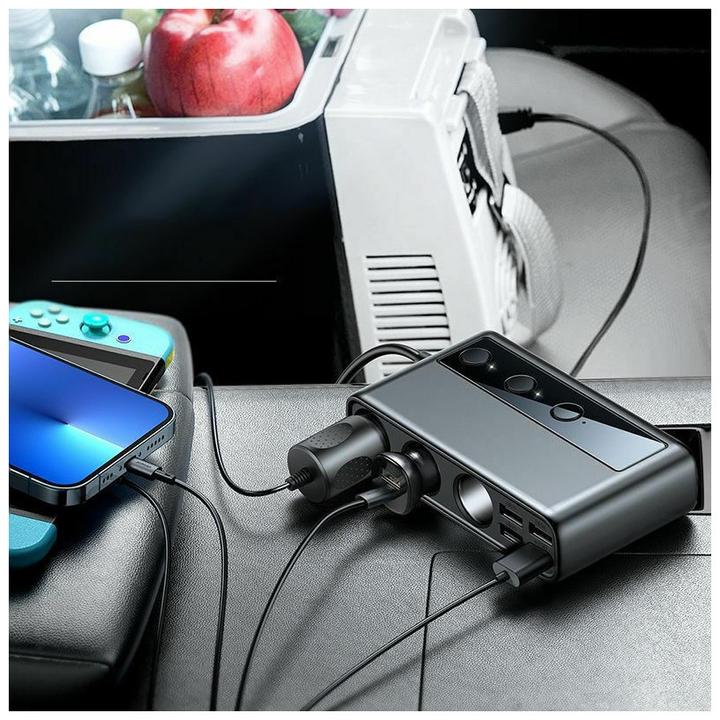 Actual product image Joyroom Multiport Car Cigarette Lighter