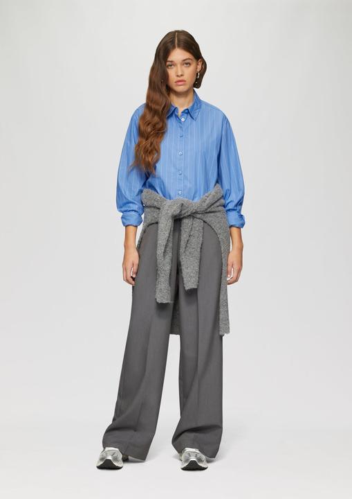 Actual product image s.Oliver Bluse Oversized-Hemdbluse mit Nadelstreifen (40)