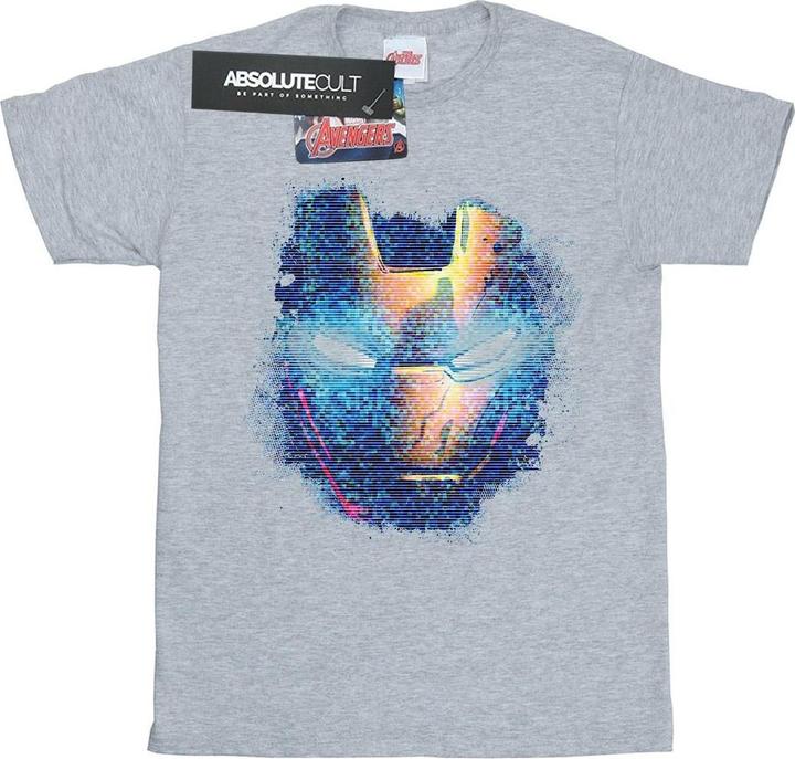 Produktbild Iron Man Distressed Head TShirt (M)