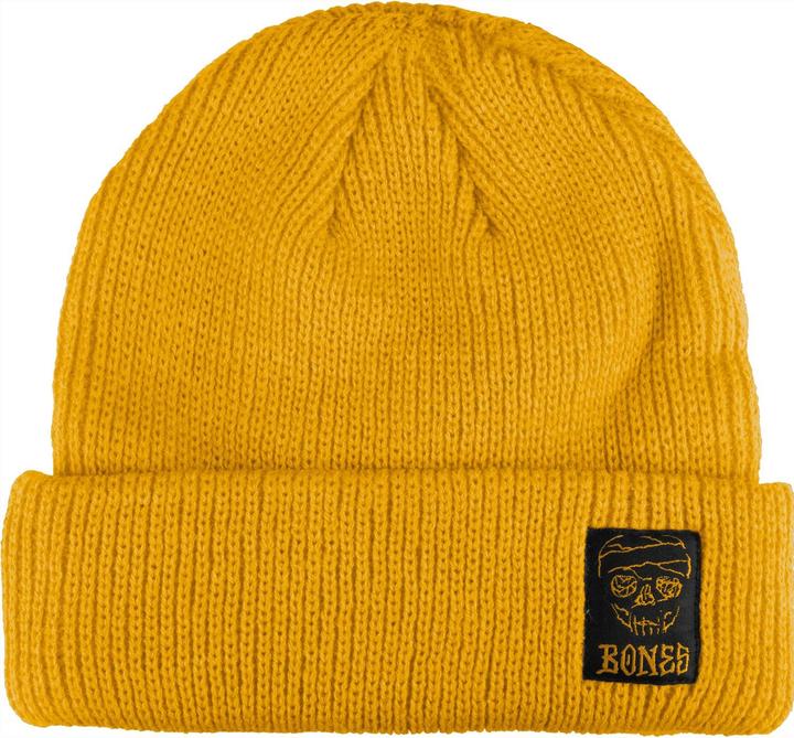 Immagine prodotto Bones Wheels Black & Gold Beanie