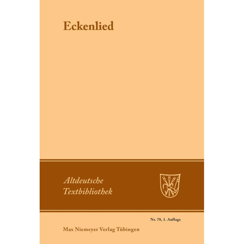 Eckenlied, Fachbücher
