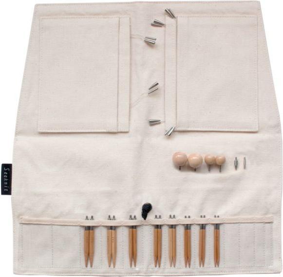 Actual product image Seeknit Needle set interchangeable needle tips Koshitsu Curve 2.75 - 5.00 mm 6 cm