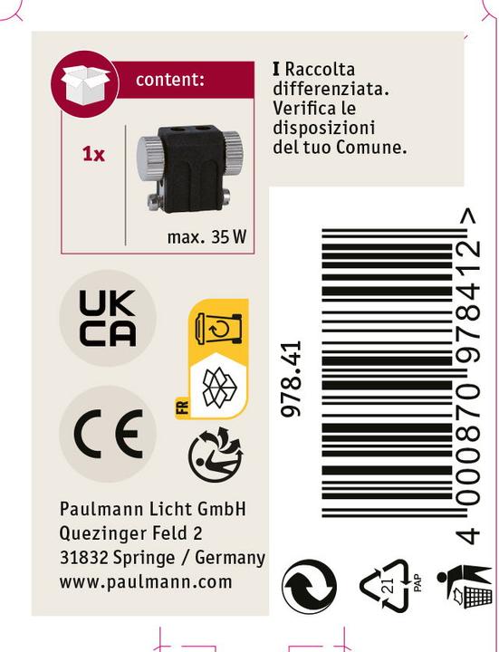 Image du produit Paulmann Support de lampe