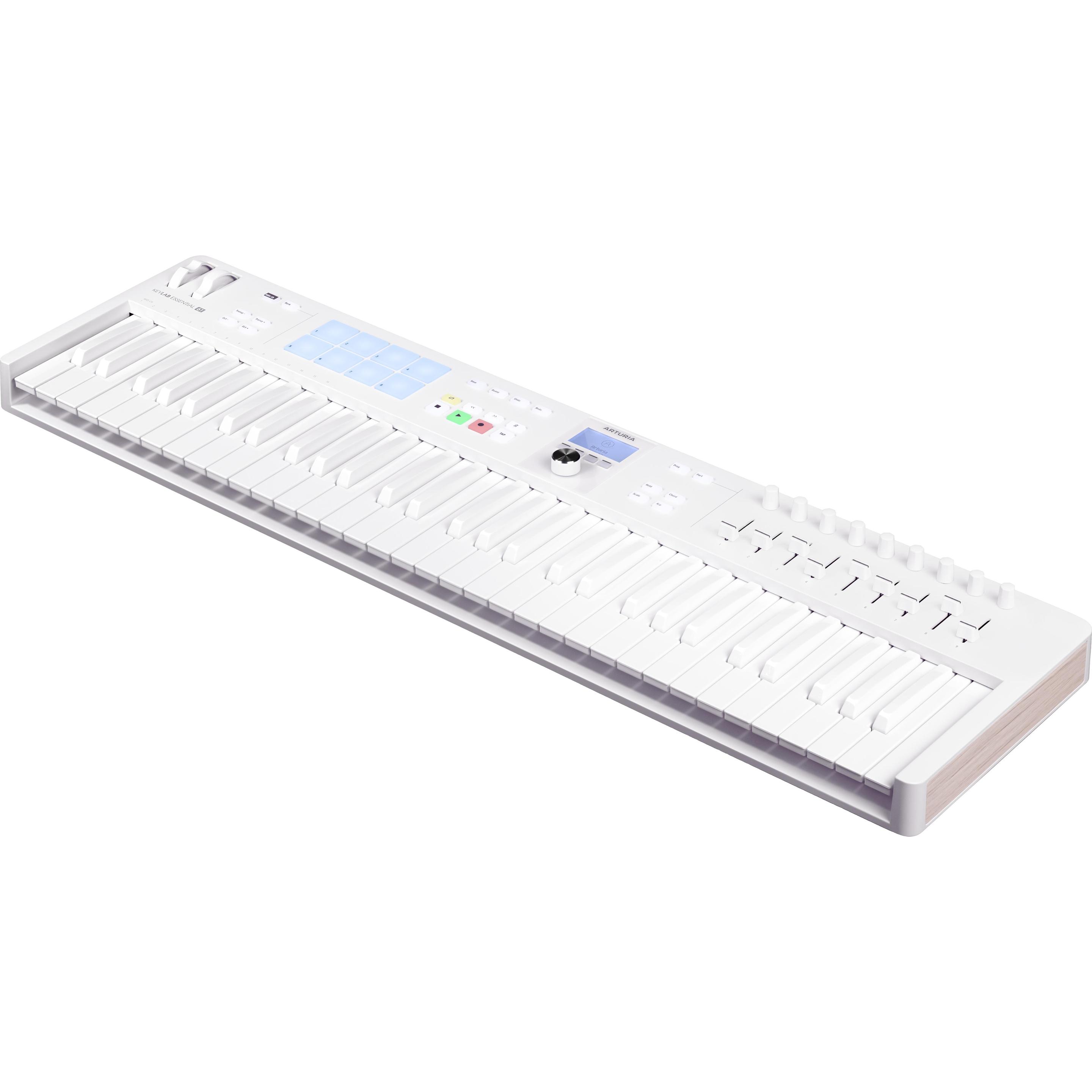 Thumbnail - Arturia KeyLab Essential 61 mk3 (Keyboard), MIDI Controller, Weiss