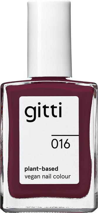 Gitti no. 016 Nail Polish Wineberry (no. 016 Nail Polish Wineberry, Vernis couleur)