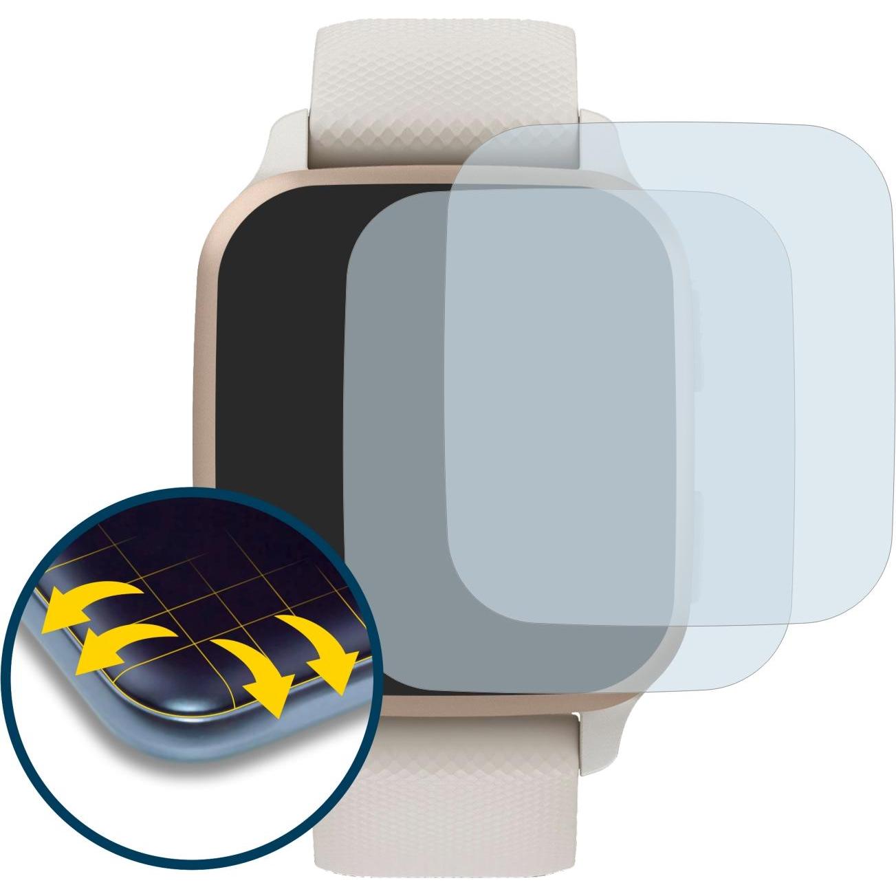 Thumbnail - BROTECT Full-Cover Displayschutz Matt, Smartwatch Schutzfolie, Grau