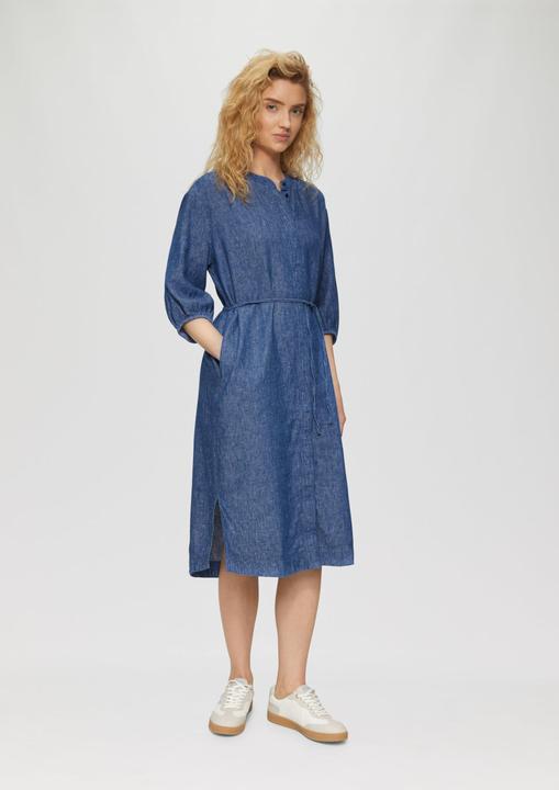 Immagine prodotto S.Oliver Kleid Relaxed-Fit-Midikleid mit Eingrifftaschen und Raff-Details (42)