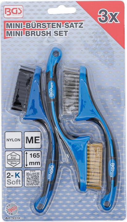 Produktbild BGS Mini-Bürsten-Satz