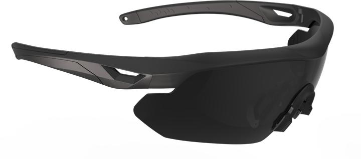 Actual product image Swiss Eye Glasses Raptor Pro rubber black laser lens 694/830-860/1064 green