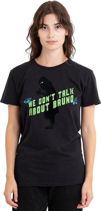 Actual product image Universal Textiles Unisex Adult We Don't Talk About Bruno Silhouette T-Shirt (M)