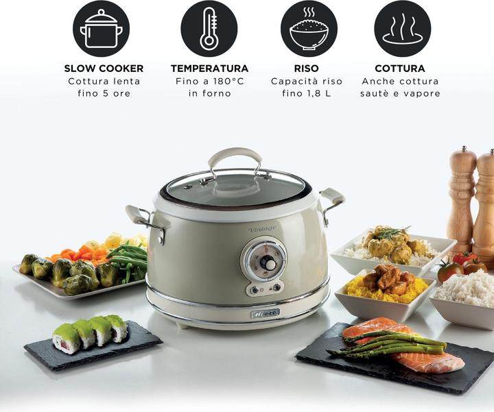 Actual product image Ariete 2904 Vintage rice cooker