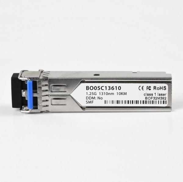 Actual product image CBO Alcatel-Lucent SFP-GIG-LX compatible BlueOptics SFP BO05C13610D