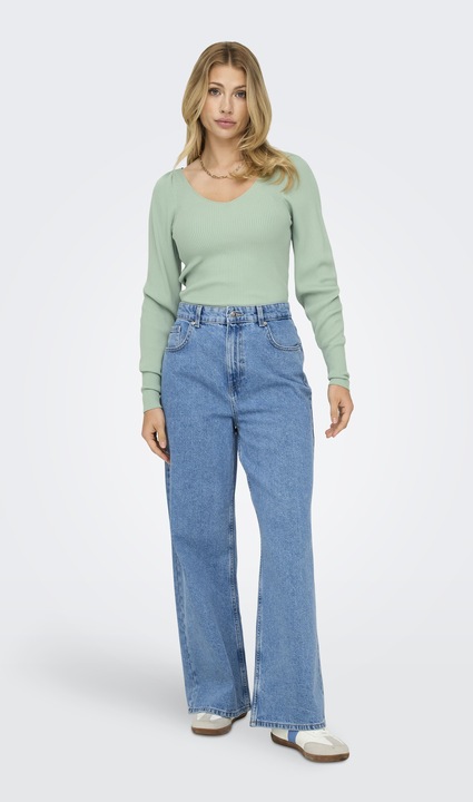 Image du produit Only Coupe normale Pull col V Haut tricoté (S)