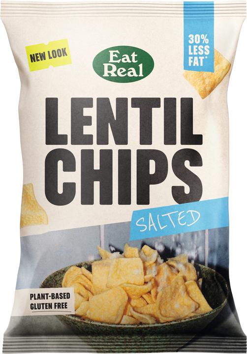 Image du produit Eat Real ER Chips de lentilles salées 95g (95 g)