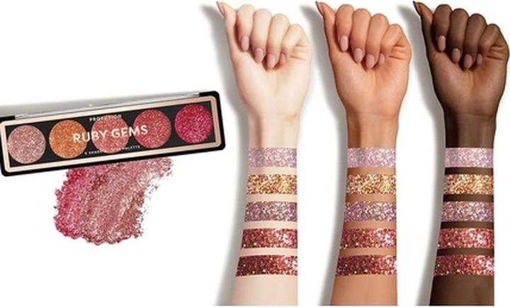 Produktbild Profusion Eyeshadow Palette palette 5 eye shadow Ruby Gems