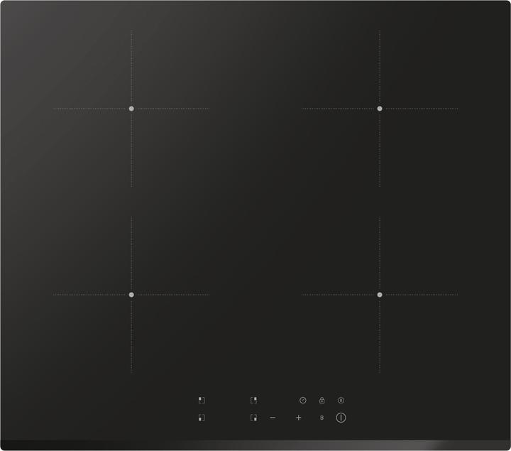 Image du produit Hoover HI624TCT/1 Black Built-in Zone induction hob 4 zone(s)