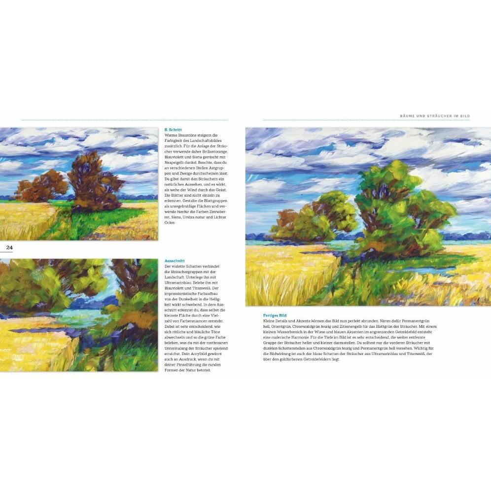 Thumbnail - Mein Atelier Acrylmalerei Bäume & Sträucher, Ratgeber von Werner Maier