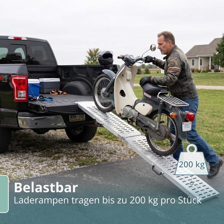 Produktbild Relaxdays 2x Auffahrrampe