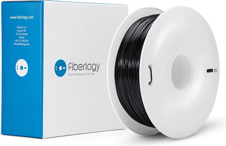 Actual product image Fiberlogy PA12-BLACK-175-075 NYLON PA12 Filament PA12 chemically resistant, heat resistant (Nylon, 1.75 mm, 750 g)