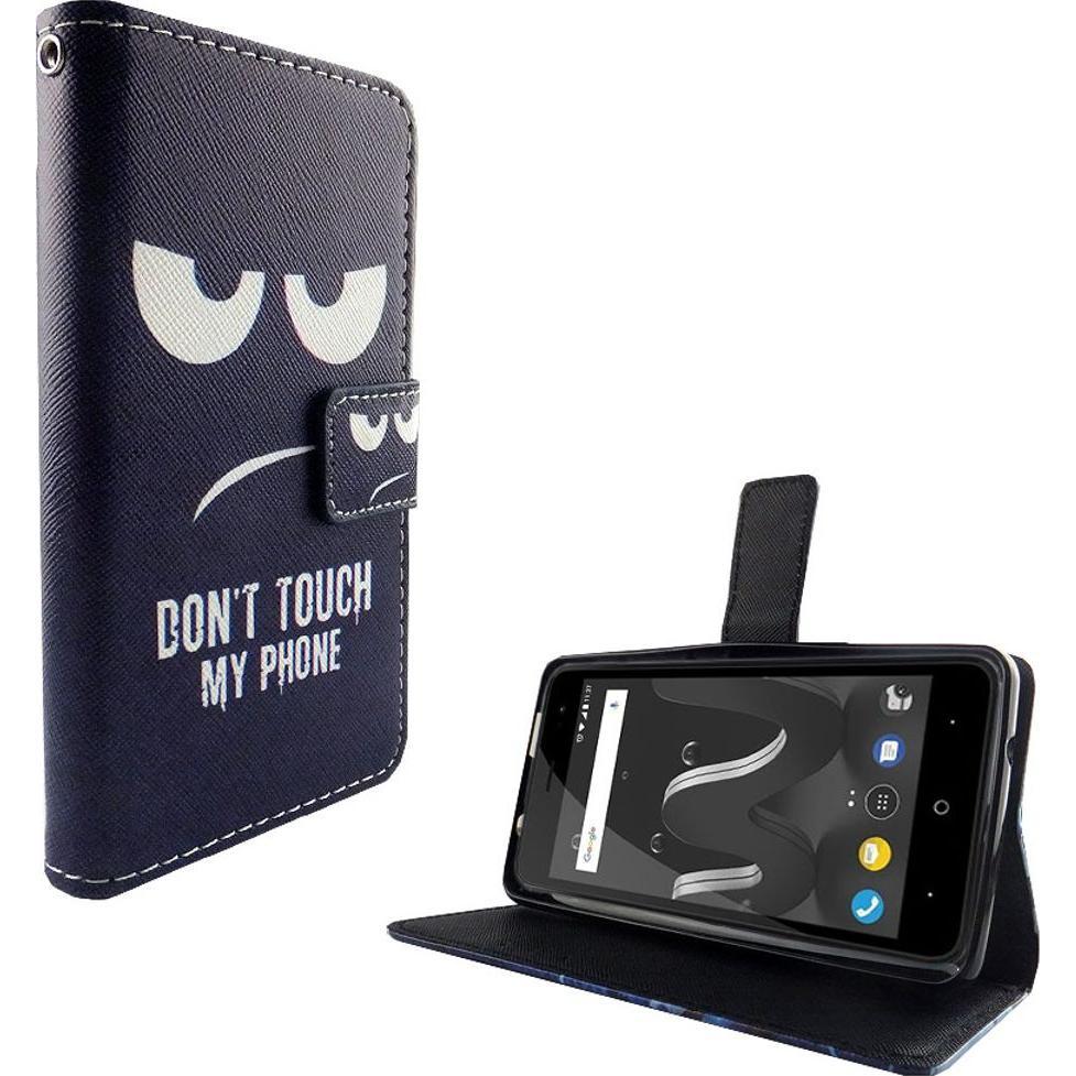 König Design Hülle Handy Schutz für Wiko Jerry 2 Case Cover Tasche Wallet Etui Handyhülle Neu (Wiko Jerry 2), Smartphone...