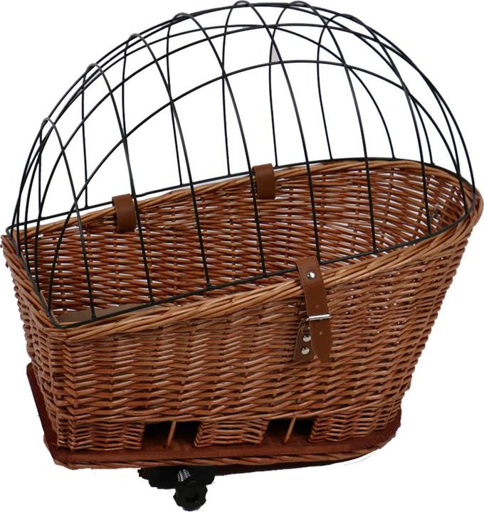 Produktbild Duvoplus ovaler hundekorb aus weide und kissen provence (Hund)