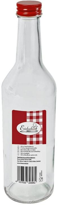 Einkochwelt Glasflaschen (1 Stk., 0.50 l)