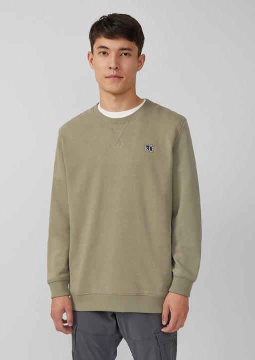 Produktbild s.Oliver Sweatshirt Sweatshirt aus Baumwollmix mit Crew Neck (L)