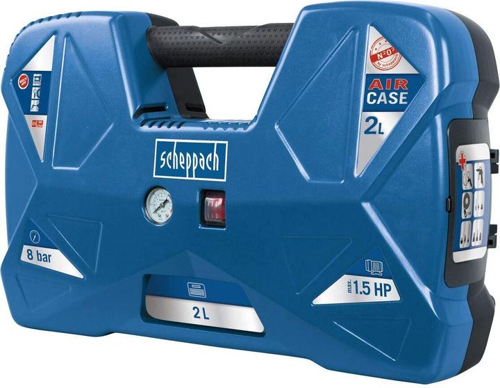 Produktbild Scheppach Kompressor Aircase (8 Bar, 2 l)