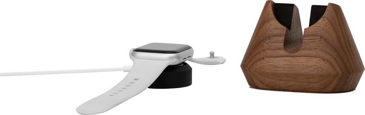 Immagine prodotto Oakywood Supporto magnetico per Apple Watch - Supporto multifunzionale per Apple Watch - Noce - Legno di quer