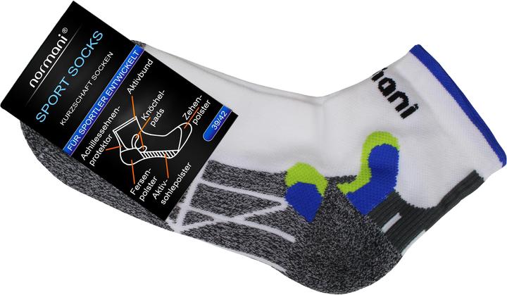 Produktbild Normani 2 Paar Kurzschaft-Sportsocken (2er Pack, 47 - 50)