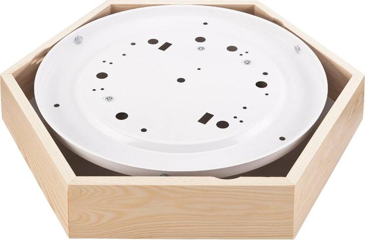 Image du produit Envostar Plafonnier Hagen, pin naturel (E27)