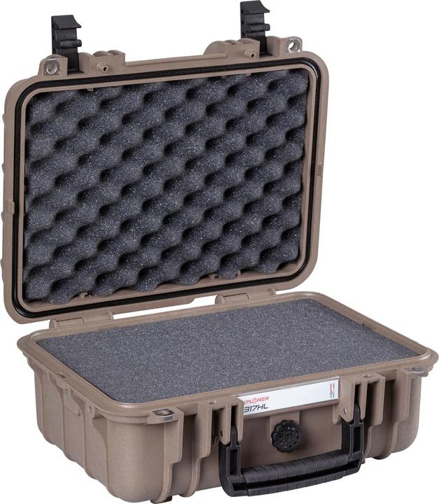 Actual product image Explorer Cases Outdoor case 3317HL.D desert tan with pick & pluck foam (W x (Camera shoulder bag, 13.10 l)