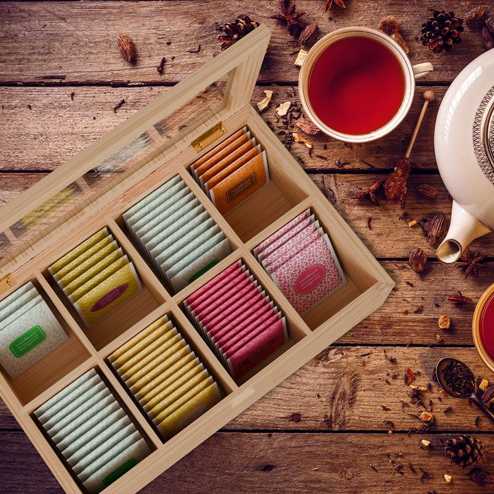 Image du produit Relaxdays Boite-à-thé