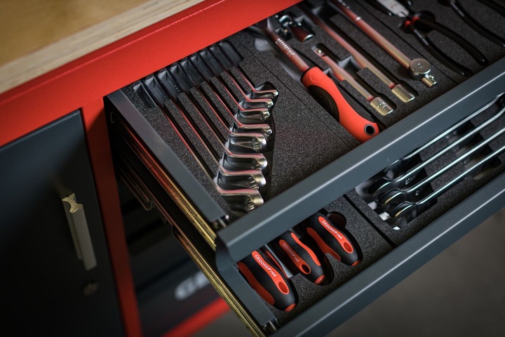 Produktbild Gedore red R20400006 Werkstattwagen MECHANIC PLUS + 6 Schubladen 988x431x935 mm (1 x)