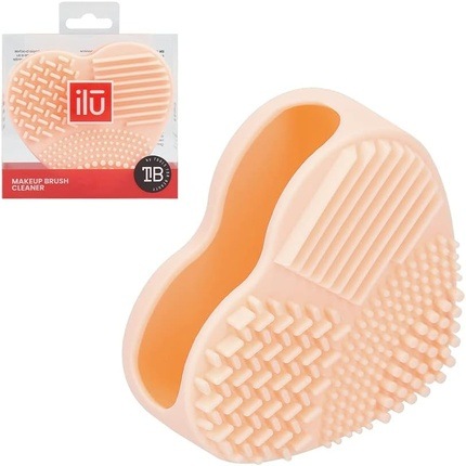 Produktbild Ilu T4B Pinselreiniger Make up Brush Cleaner Silikon Kosmetik Pinsel Reinigung (Orange)