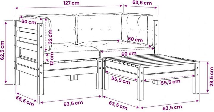 Produktbild vidaXL Tamino