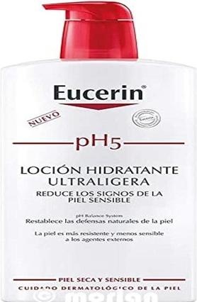Actual product image Eucerin Ph5 Ultra Light Lotion 1000ml (Body lotion, 1000 ml)