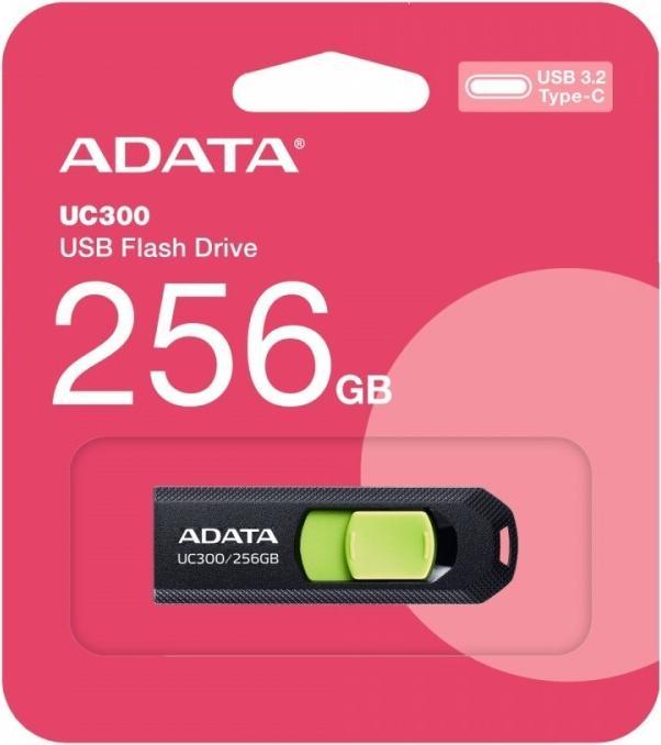 Produktbild Adata USB 256GB UC300 bkgn 3.2 USB Typ C Interface USB 3.2 Gen 1 (256 GB, USB-C)