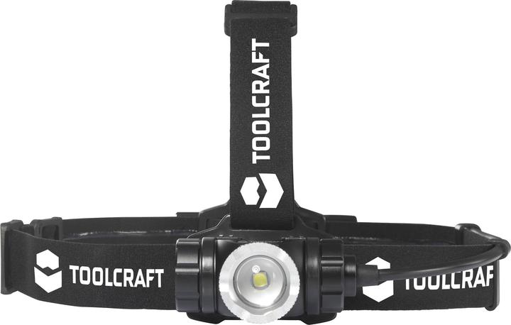 Image du produit Toolcraft TO-7838472 Lampe frontale à LED SMD alimentée par batterie 1000 lm 5.5 h TO-78384 (1000 lm)