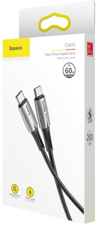 Produktbild Baseus Catsd-K (2 m, USB 2.0, 60 W)