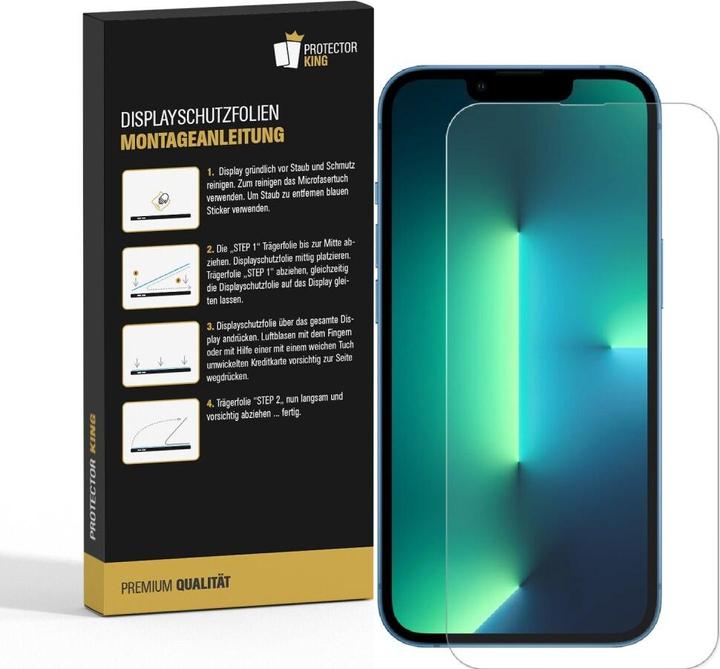 Produktbild Protectorking 3x 9H Panzerglas flexibel HD Klar (3 Stück, Apple iPhone 13 Pro)