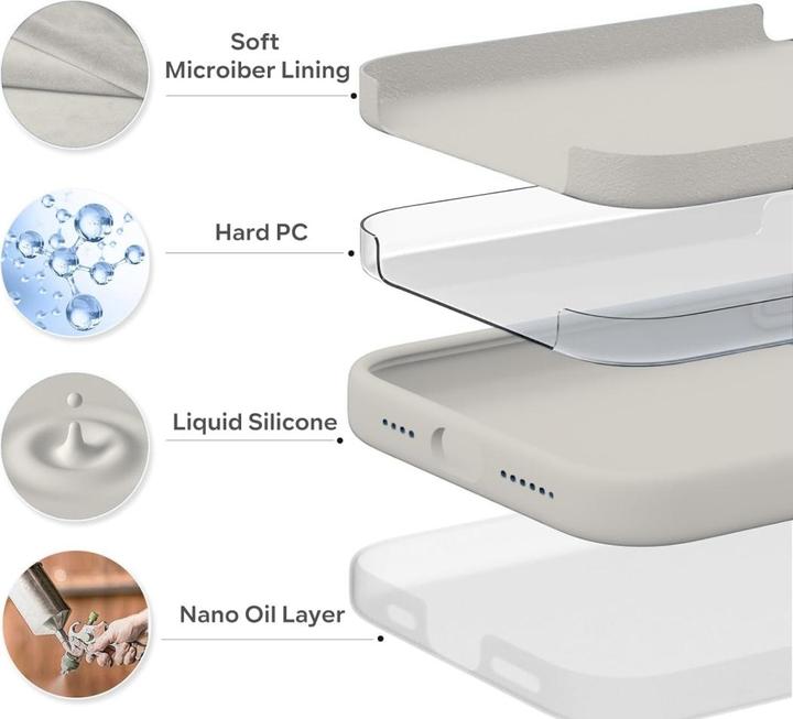 Produktbild Screenguard Liquid Silicone Case (Apple iPhone 15 Pro Max)