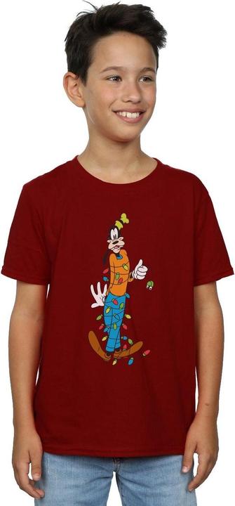 Immagine prodotto Disney Goofy Christmas Lights Maglietta Ragazzi (128)