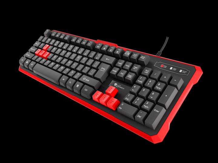 Image du produit Genesis RHOD 110 Clavier USB QWERTY US International (USA, Filaire)