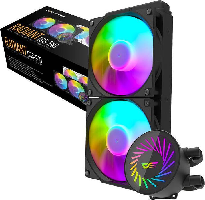 Produktbild Aigo Darkflash DCS240 CPU liquid cooling (black)